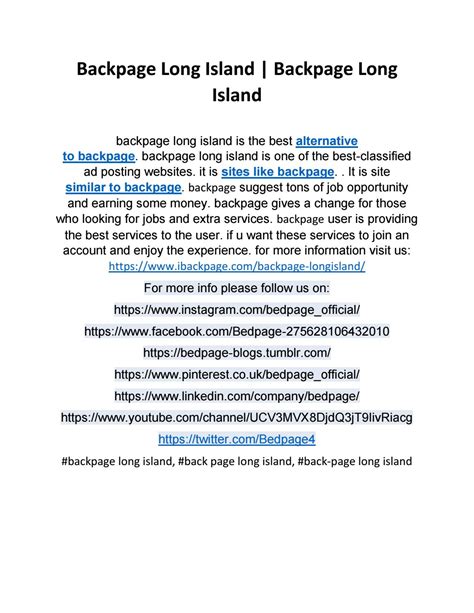 backpage long.island|long island for sale